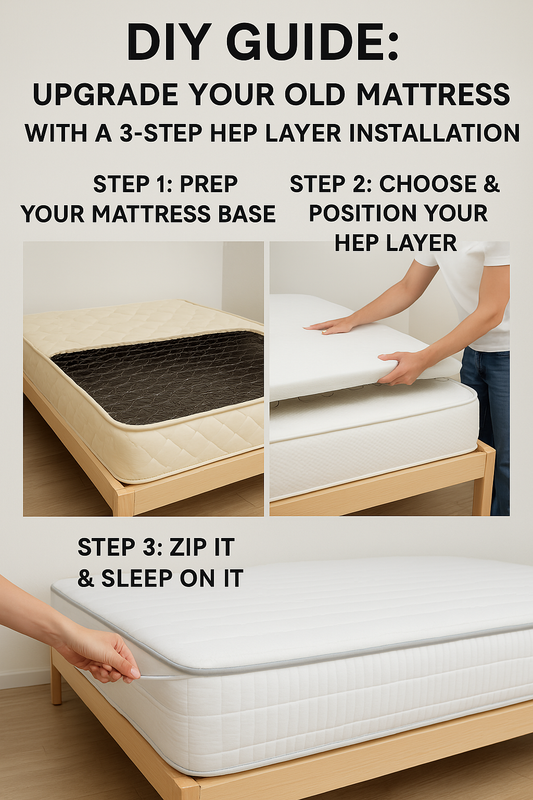 DIY Guide: Upgrade Your Old Mattress with a 3-Step HEP Layer Installation