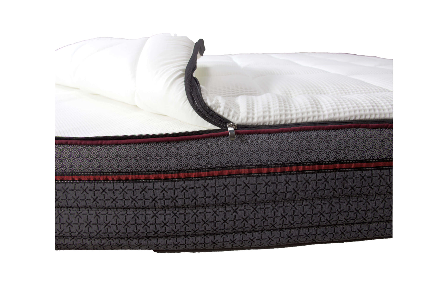 Ivytress WaffleGuard Dual-Grip Cotton LuxeRestore Replacement Mattress Encasement