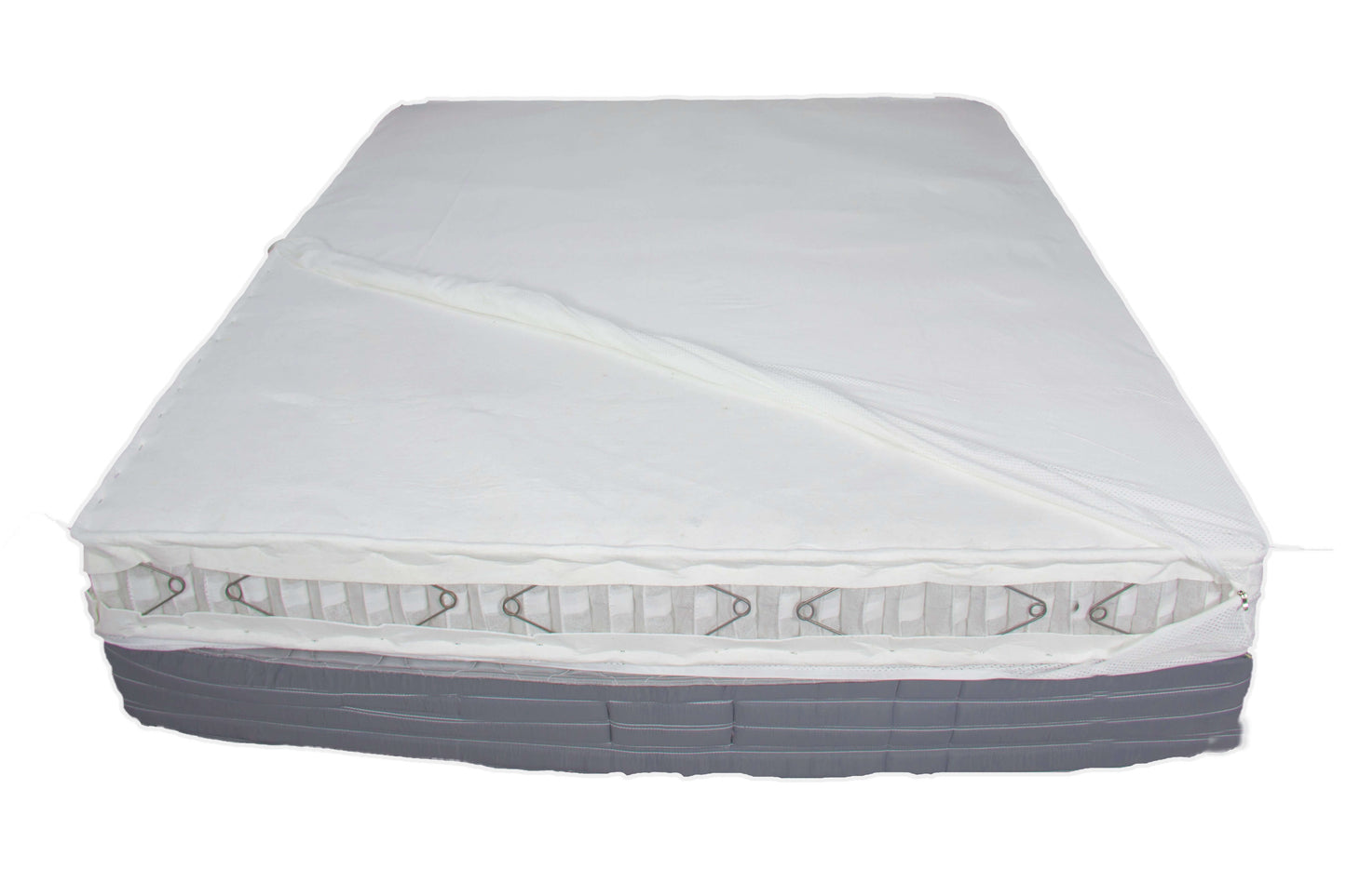 Ivytress WaffleGuard Dual-Grip Cotton LuxeRestore Replacement Mattress Encasement