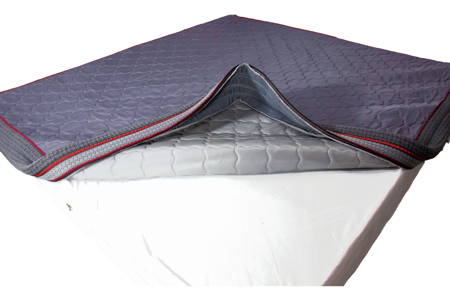 Ivytress WaffleGuard Dual-Grip Cotton LuxeRestore Replacement Mattress Encasement