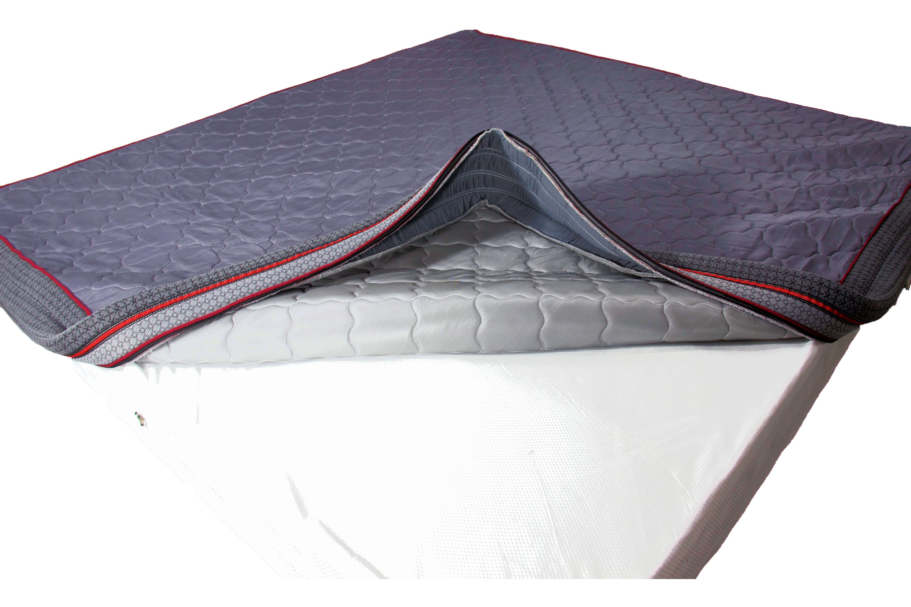 Ivytress WaffleGuard Dual-Grip Cotton LuxeRestore Replacement Mattress Encasement