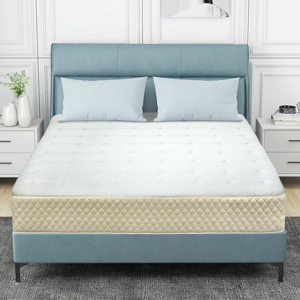 Harmony Cotton Luxe Zip-Pad Ivytress mattress pad featuring a zippered design, made from soft cotton for effective hypoallergenic protection against dust mites and allergens